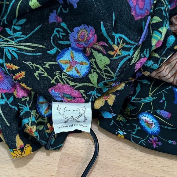 Spell Gypsy Queen Castaway Skirt Floral Bohemian size XS Unicorn Rare - Picture 8 of 9